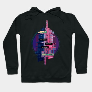 Glitch 3D Art Hoodie